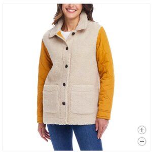 NWT Weatherproof Vintage Ladies' Quilted Mixed Media Jacket